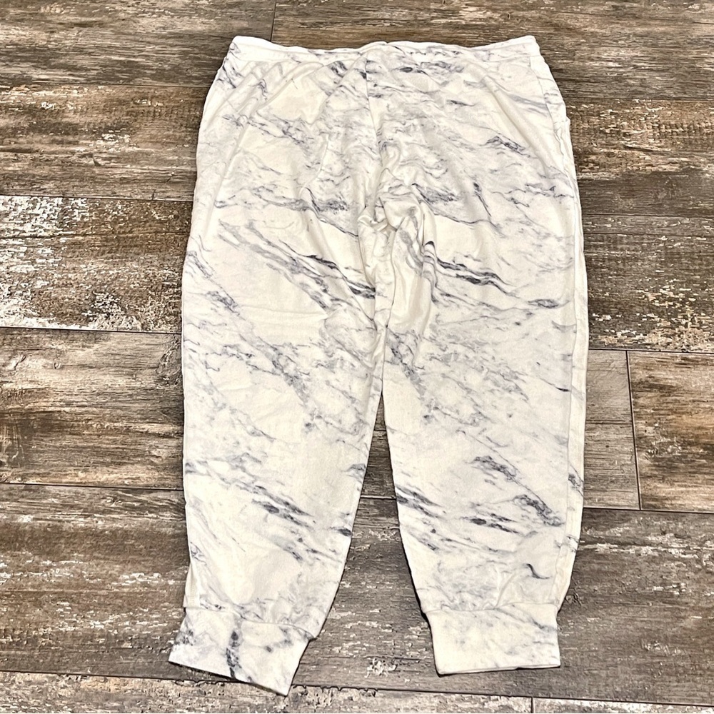 Michael Stars Jenny Jogger Chalk Combo Womens XL Lounge Comfy Cozy Marbled NEW - Picture 8 of 13